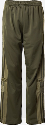 žalia ADIDAS ORIGINALS Laisvas Kelnės 'ADIBREAK': priekis