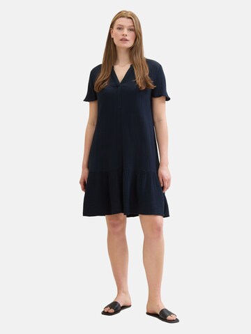 Tom Tailor Women + Dress in Blue