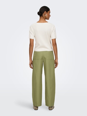 JDY Barrel Pants 'JDYSelma' in Green