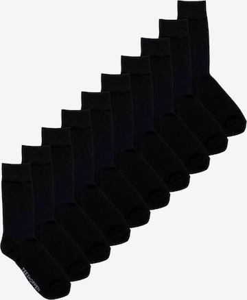 Chaussettes ' Performance Bamboo ' TEESHOPPEN en bleu : devant