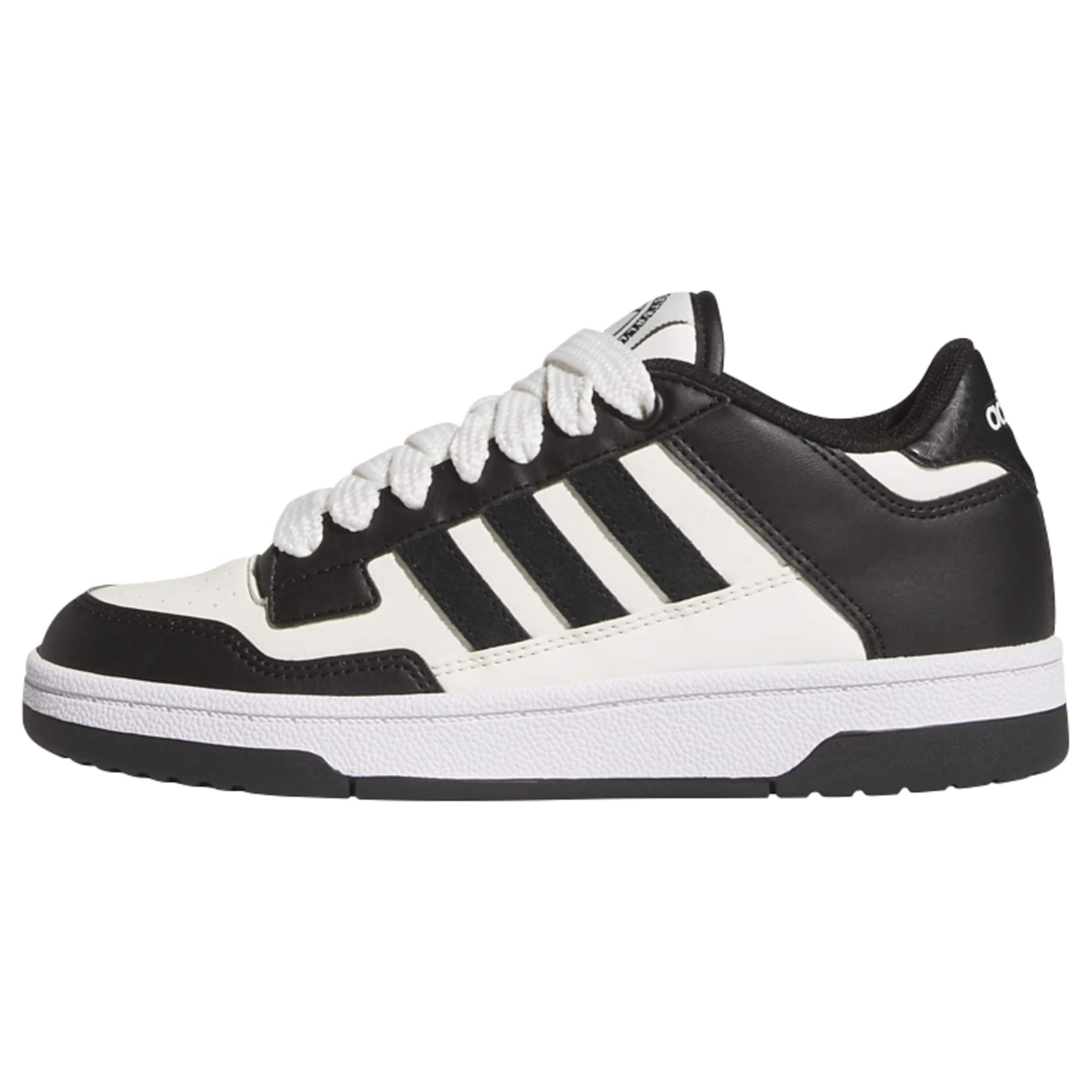 ADIDAS SPORTSWEAR - Zapatillas deportivas bajas 'Rapid Court' en negro: frente
