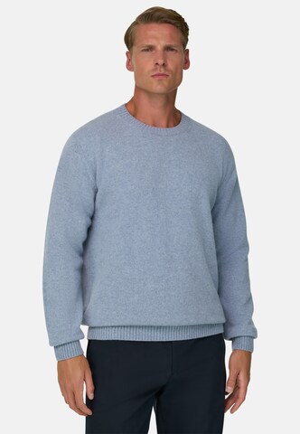 Boggi Milano Sweater in Blue: front