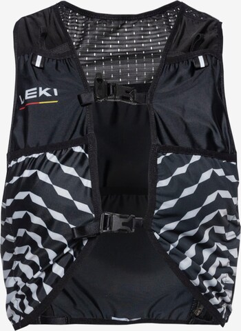 LEKI Sports Vest 'Trail Running Quiver' in Black: front