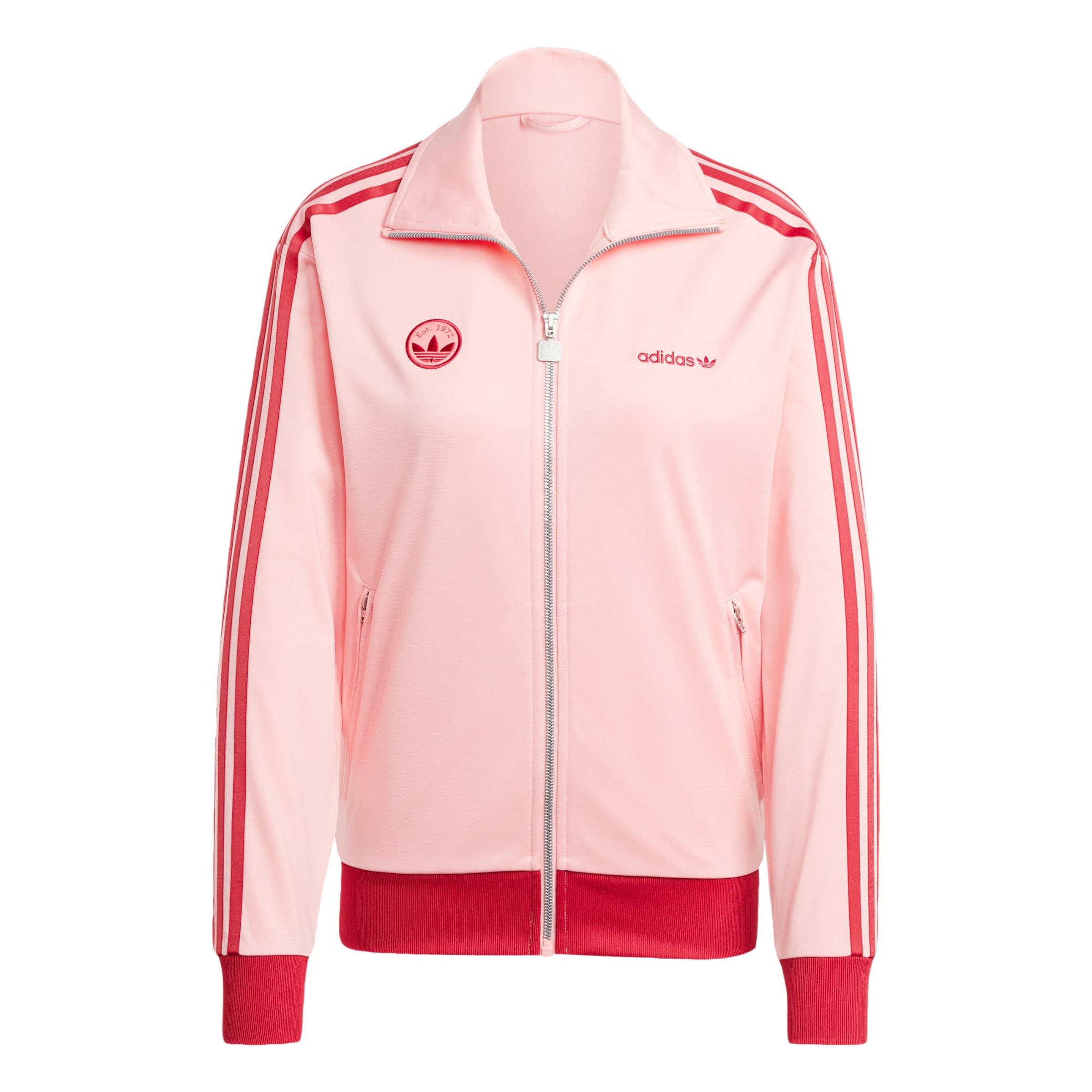 Pink originals zip up jacket shops