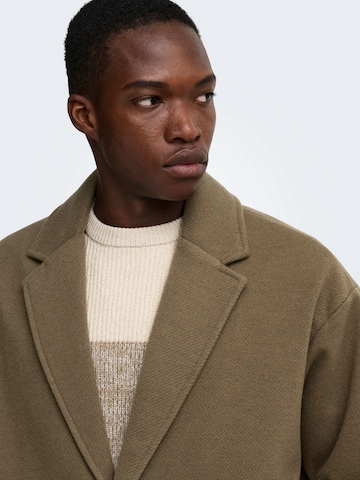 Only & Sons - Abrigo de entretiempo 'ONSSTANLEY' en marrón