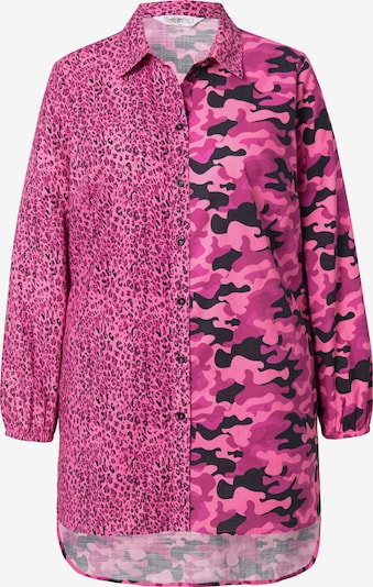 Angel of Style Bluse in pink / schwarz, Produktansicht