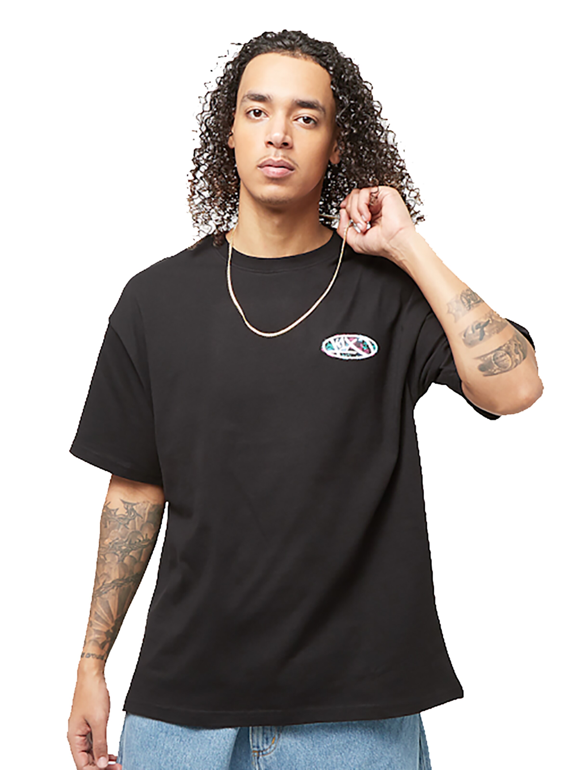 K1X Shirt 'Bb' in Black: front