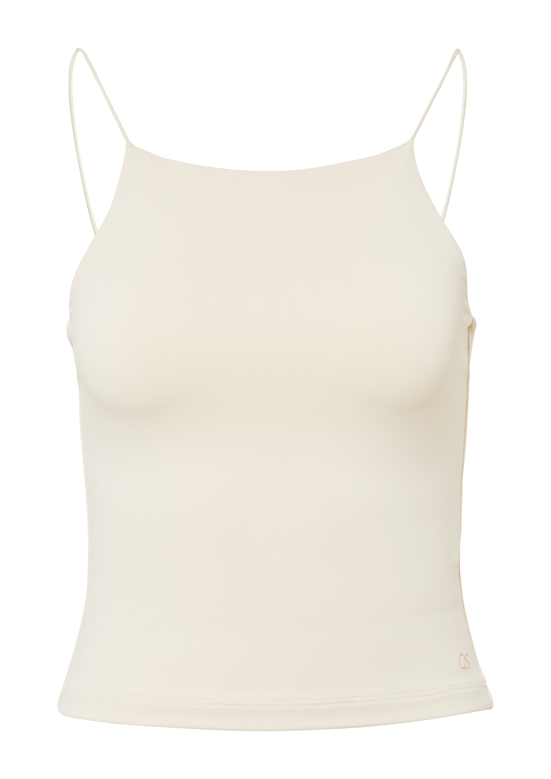 QS Top in Beige: Vorderseite