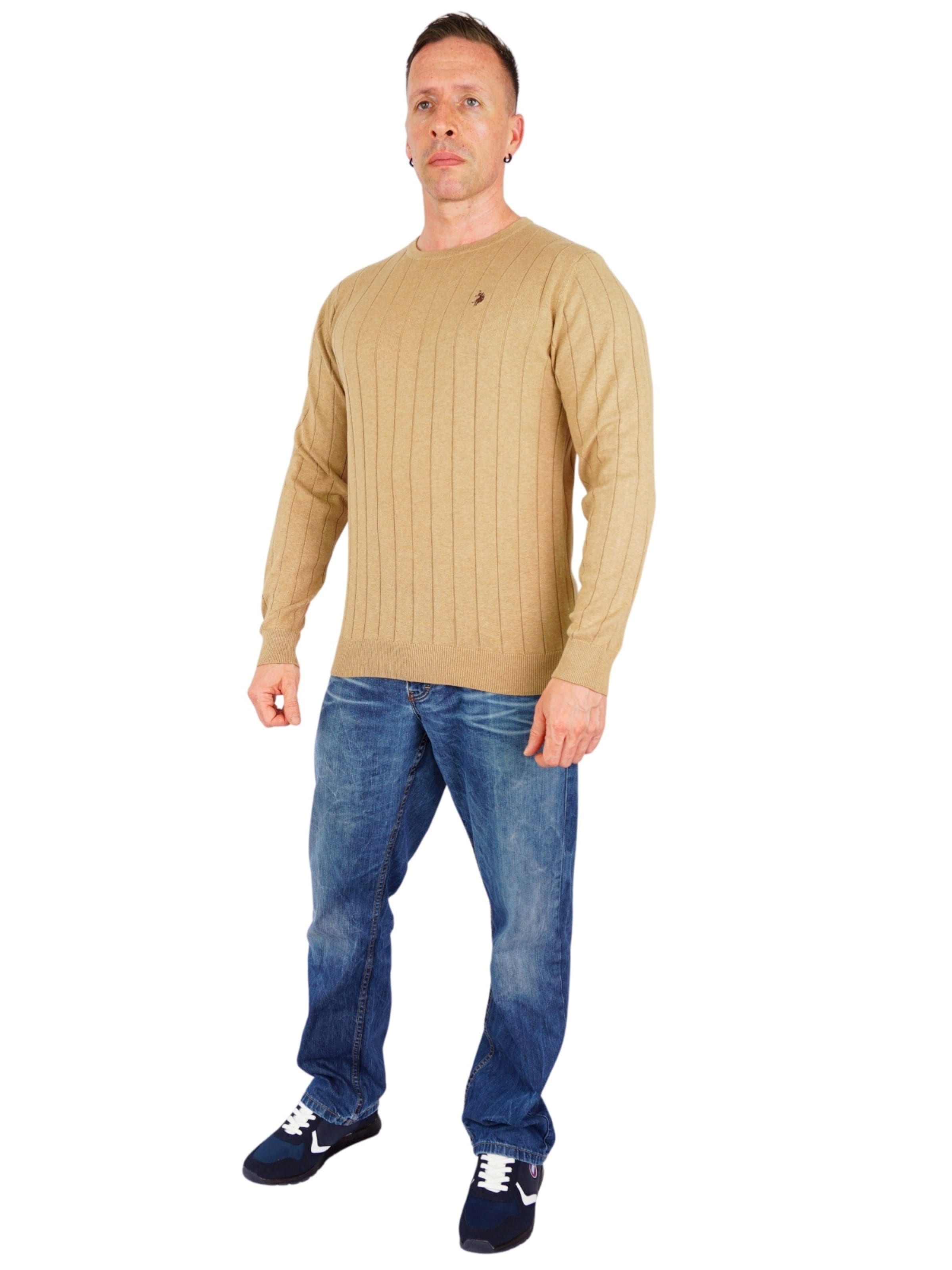 U.S. POLO ASSN. Pullover i brun
