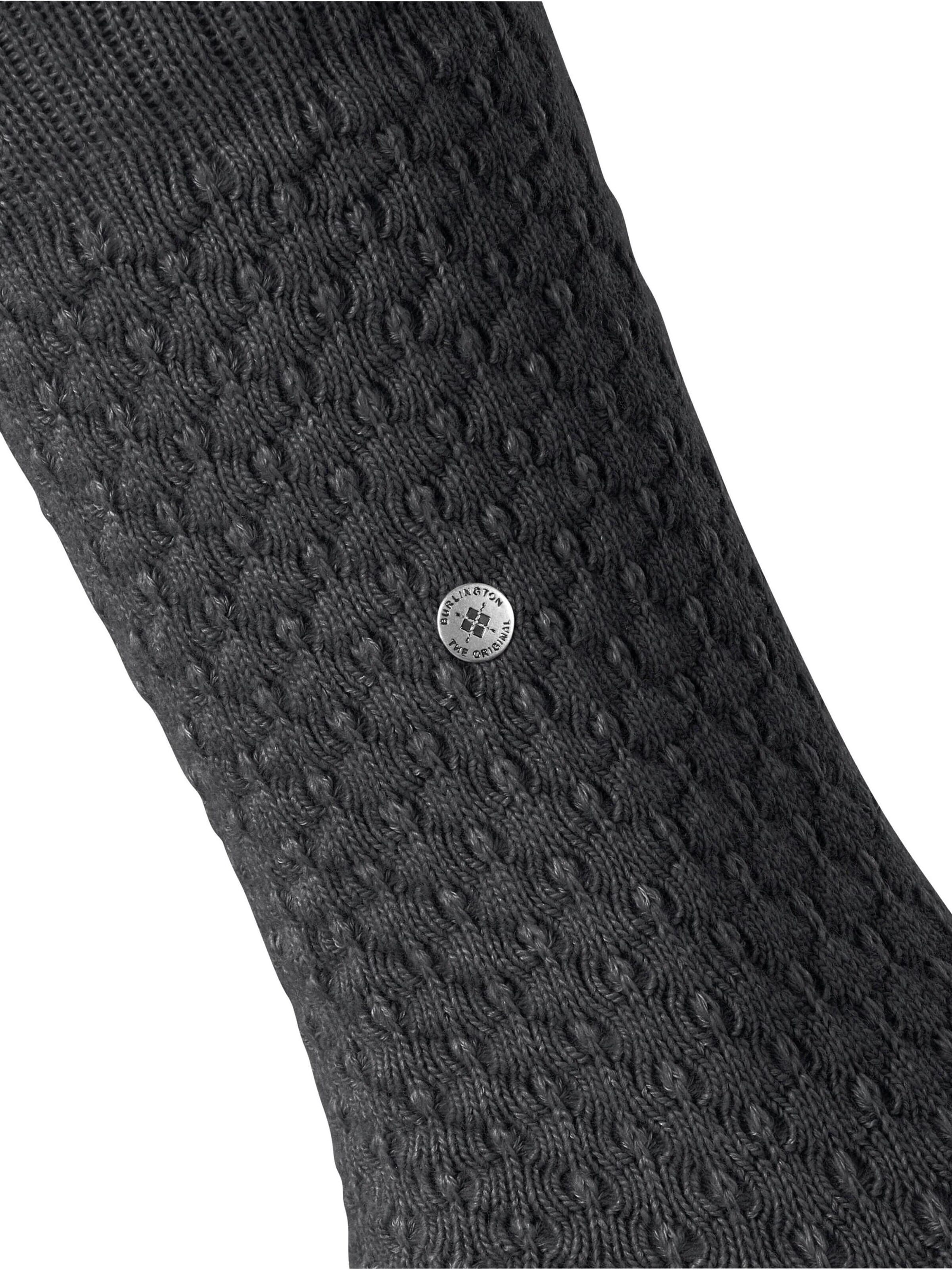 BURLINGTON Socken 'Orkney' in Schwarz