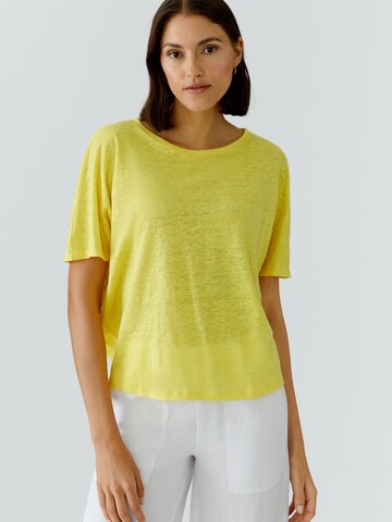 OUI T-Shirt in Gelb: Vorderseite