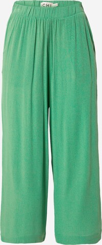 Pantaloni 'MARRAKECH' di ICHI in verde: frontale