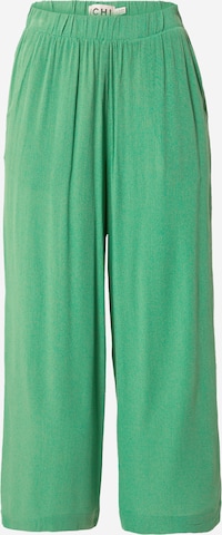 ICHI - Pantalón 'MARRAKECH' en verde: frente