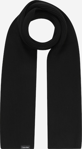 Calvin Klein Шал в черно: отпред