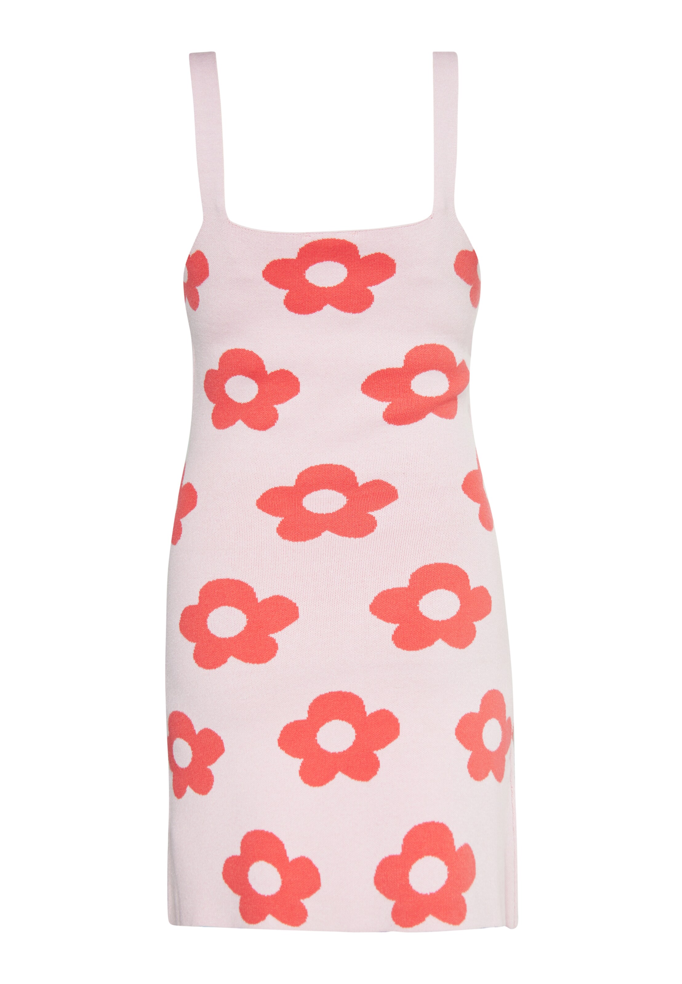 swirly Pletené šaty - Ružová