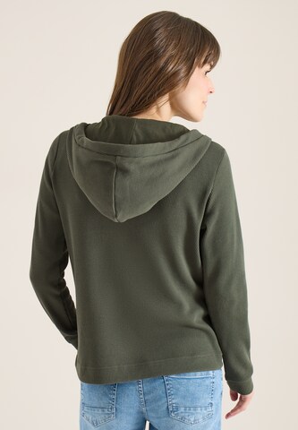 CECIL Zip-Up Hoodie in Green