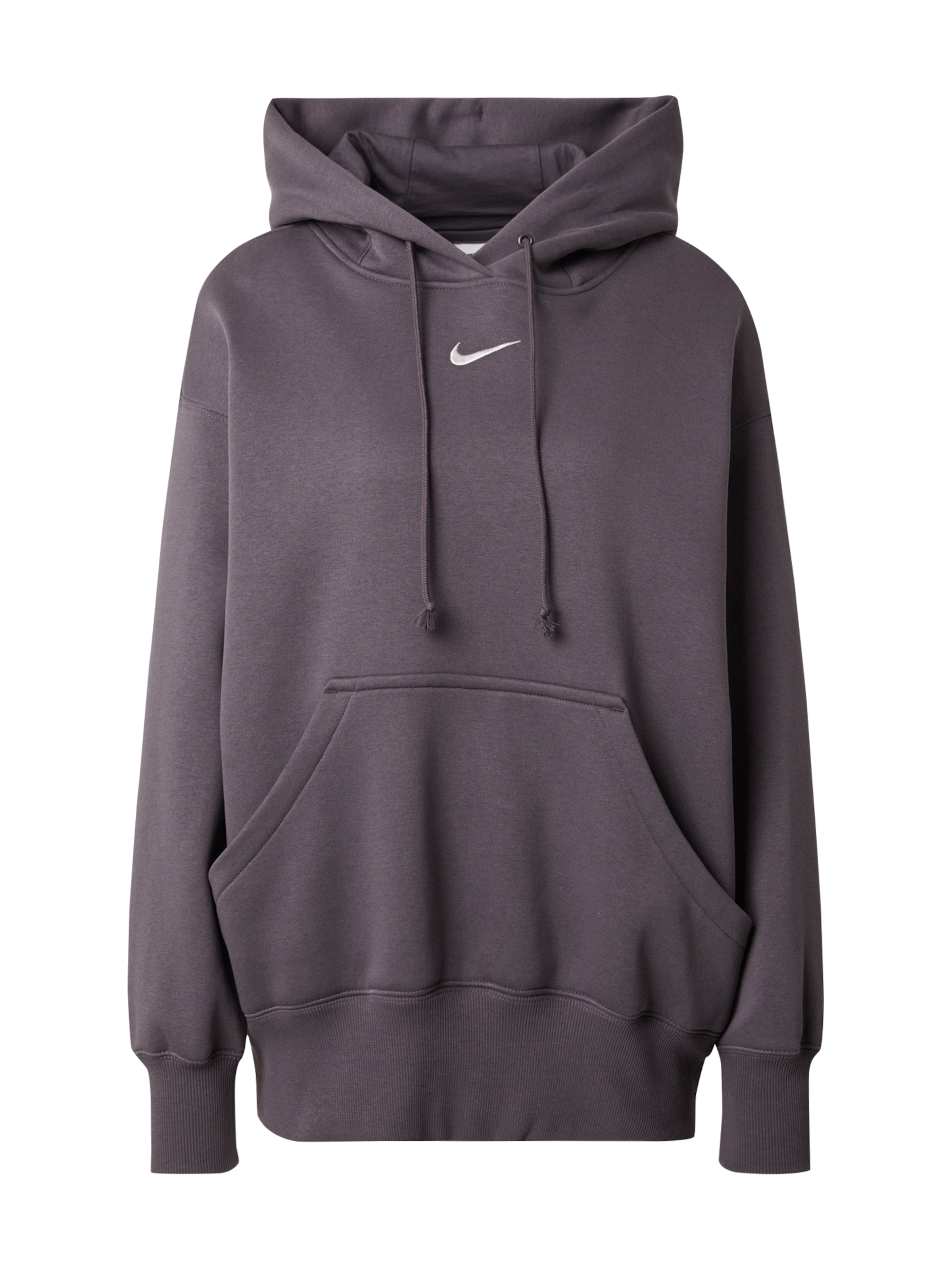 Nike Sportswear Mikina 'Phoenix Fleece' – šedá: přední strana