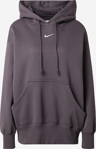 Felpa 'Phoenix Fleece' di Nike Sportswear in grigio: frontale