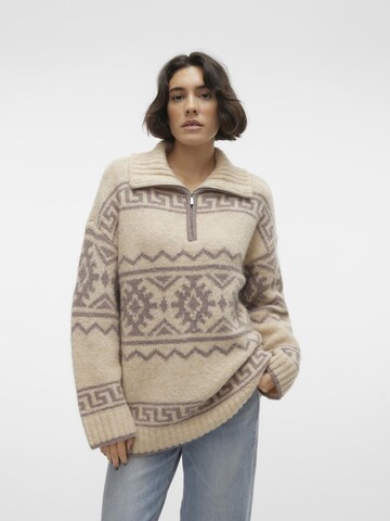 VERO MODA Pullover in Beige