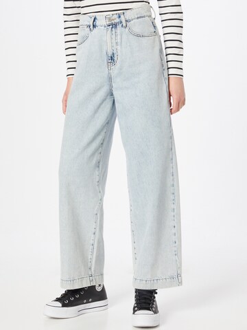 NORR Wide leg Jeans 'Ann' in Blauw: voorkant