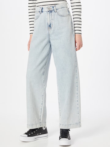 NORR Wide leg Jeans 'Ann' in Blauw: voorkant