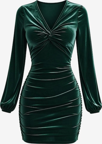 MODIURBAN Dress in Green: front