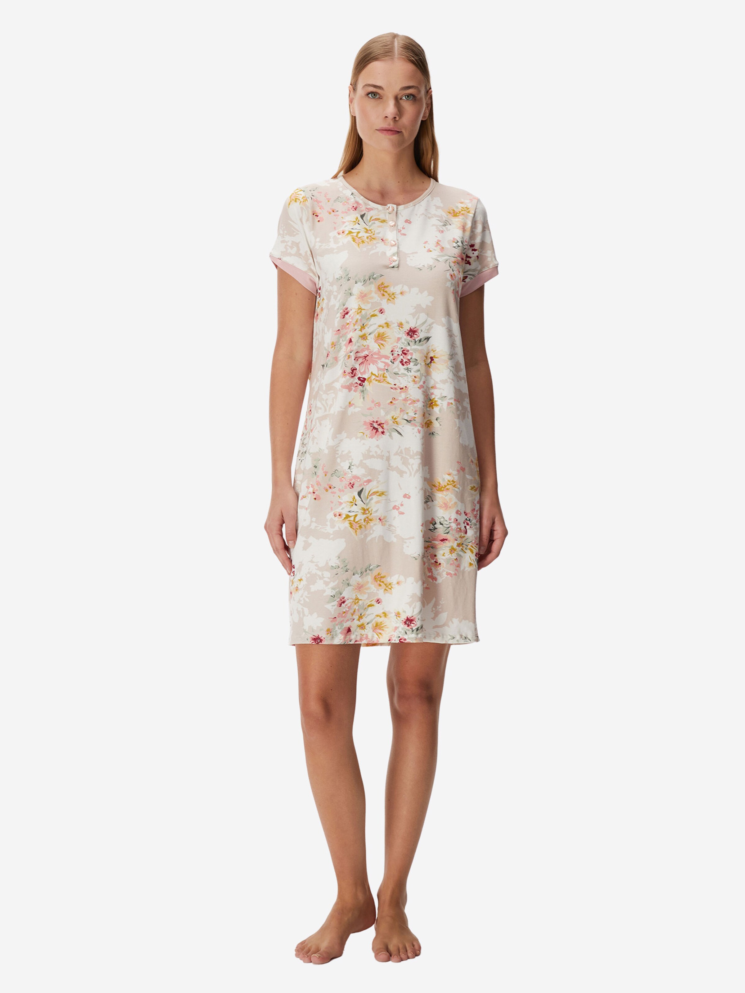 Goldenbay - Camiseta de noche en rosa: frente