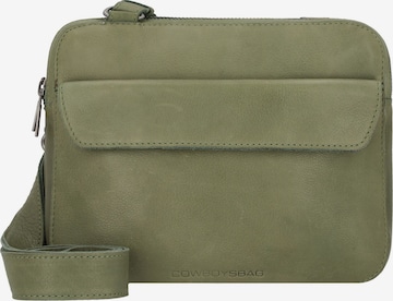 Borsa a tracolla 'Anmore' di Cowboysbag in verde: frontale