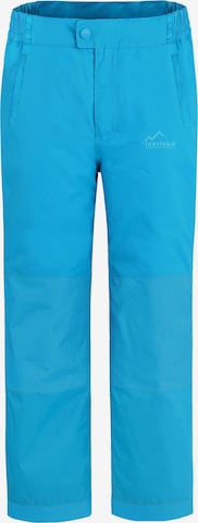 Regular Pantalon d'extérieur 'Deltana' normani en bleu : devant