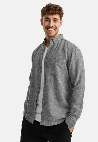 INDICODE JEANS Regular fit Overhemd in Grijs