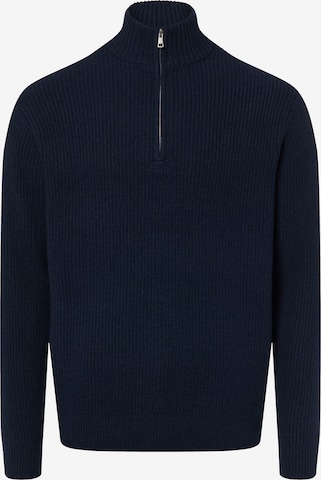Pull-over Andrew James en bleu : devant