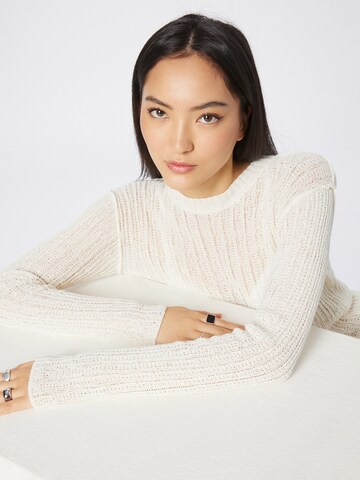 WEEKDAY Sweater 'Ada' in White