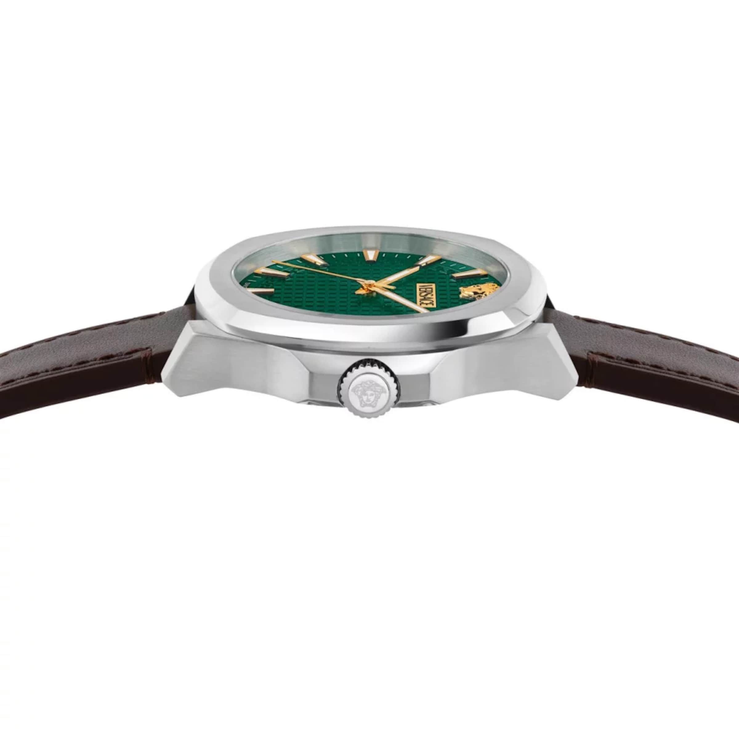 VERSACE Analoguhr in Grün