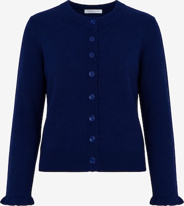 SASSYCLASSY Knit cardigan in Blue: front
