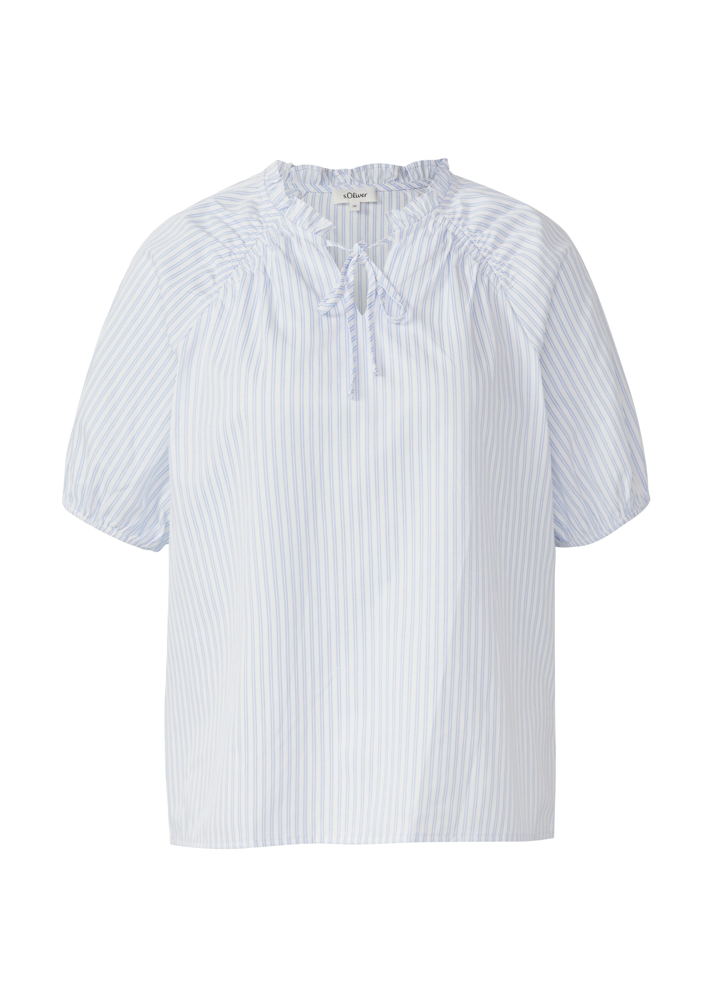 s.Oliver Bluse in Blau: Vorderseite