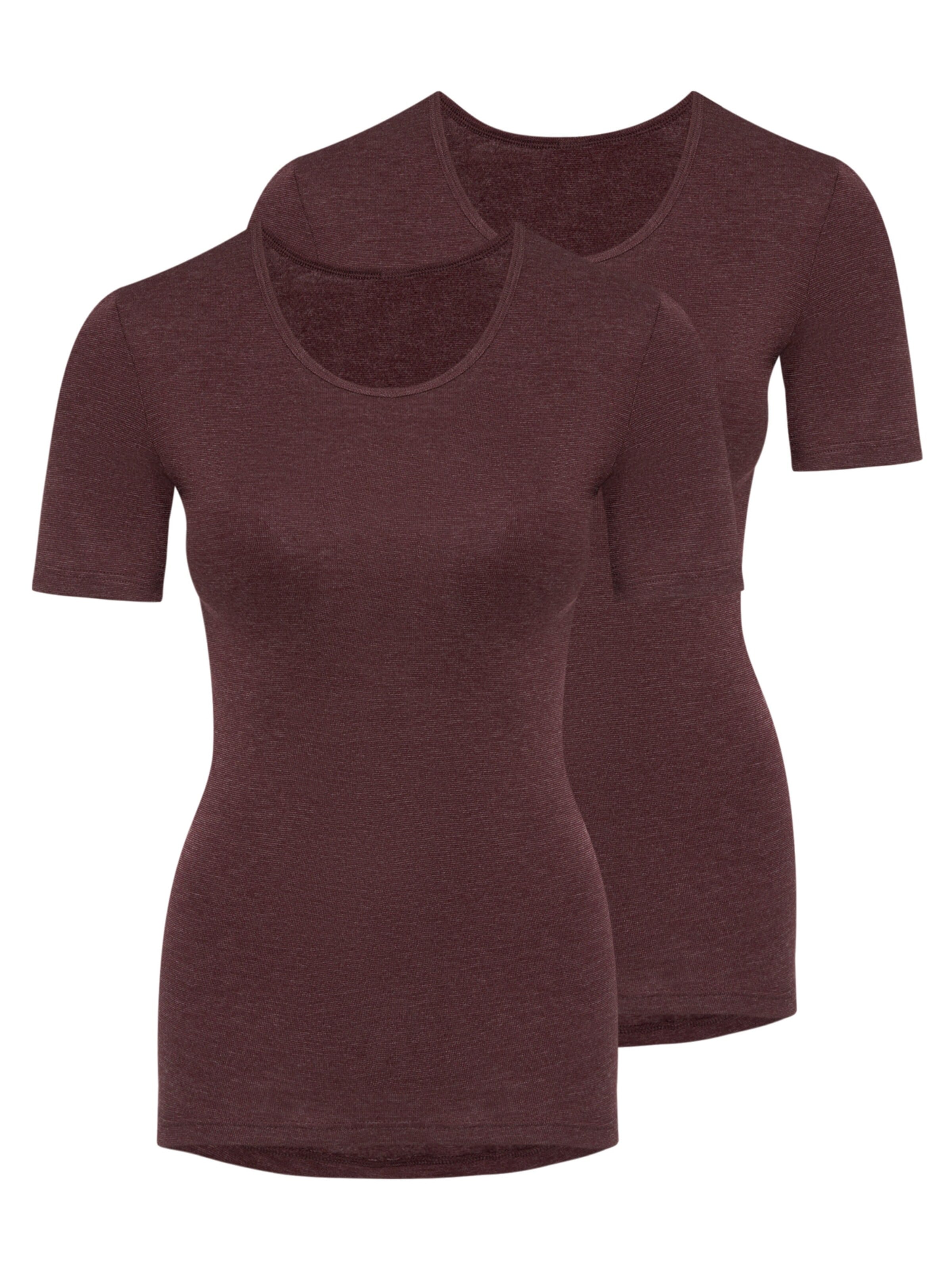 CON-TA Undershirt 'Basic' in Red: front