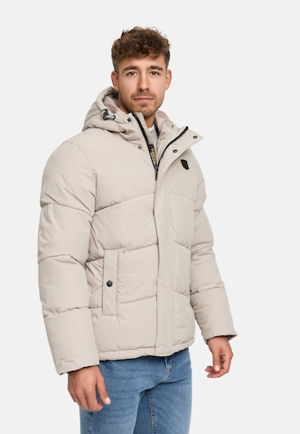 INDICODE JEANS Winter jacket 'INLaurits' in Beige