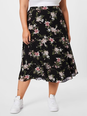 ABOUT YOU Curvy Skirt 'Lil' in Black: front