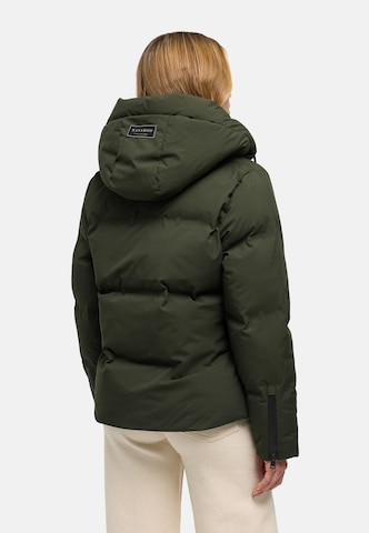 NAVAHOO Winterjas 'Wolkentanz XIV' in Groen