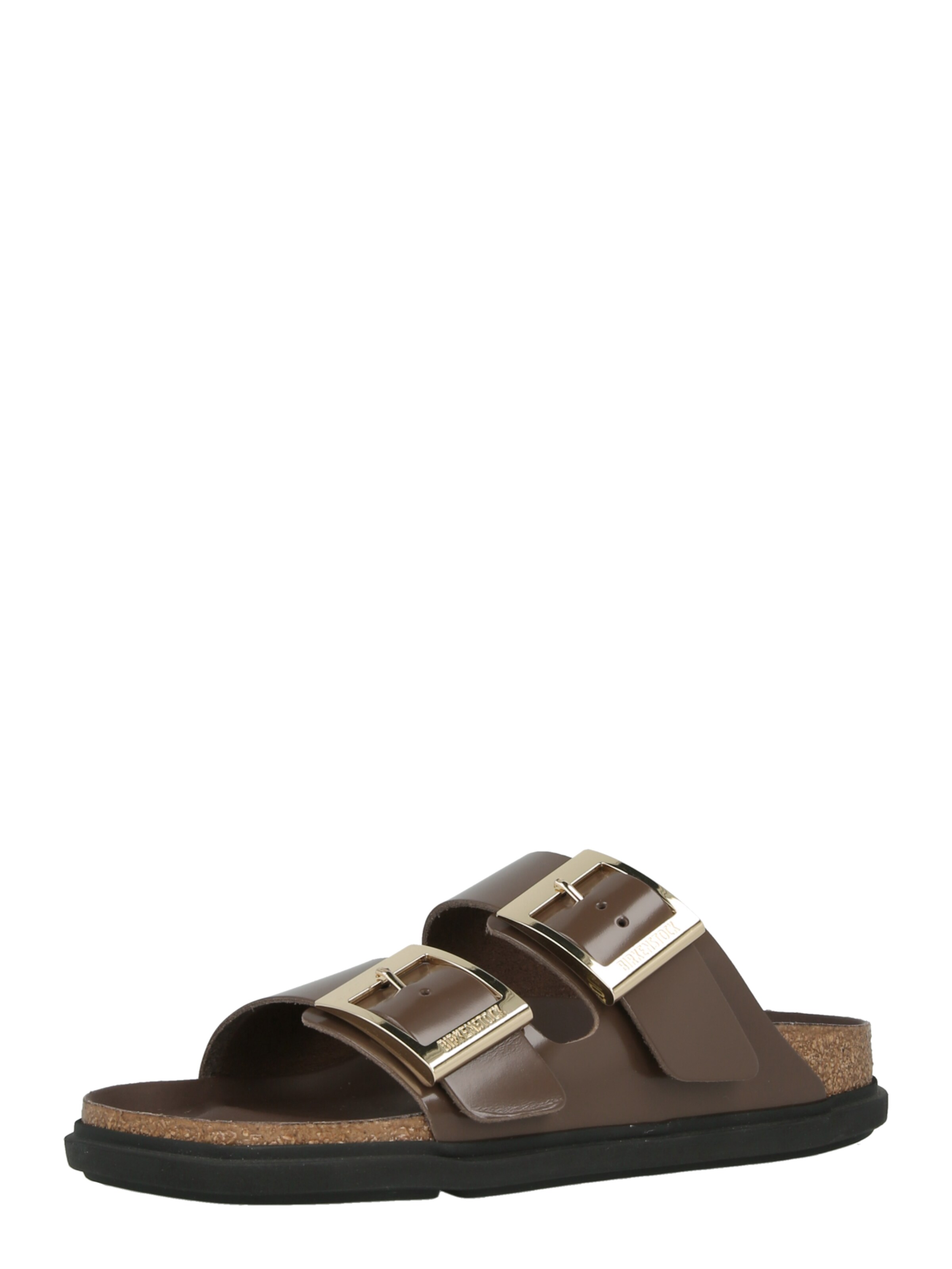 BIRKENSTOCK Пантолеты 'Arizona Lena' в Коричневый: спереди