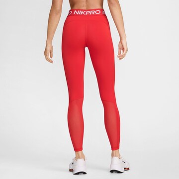 NIKE Skinny Workout Pants 'Pro 365' in Red