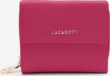 Lazarotti Wallet 'Bologna' in Pink: front