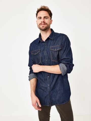 PADDOCKS Regular fit Button Up Shirt in Blue: front