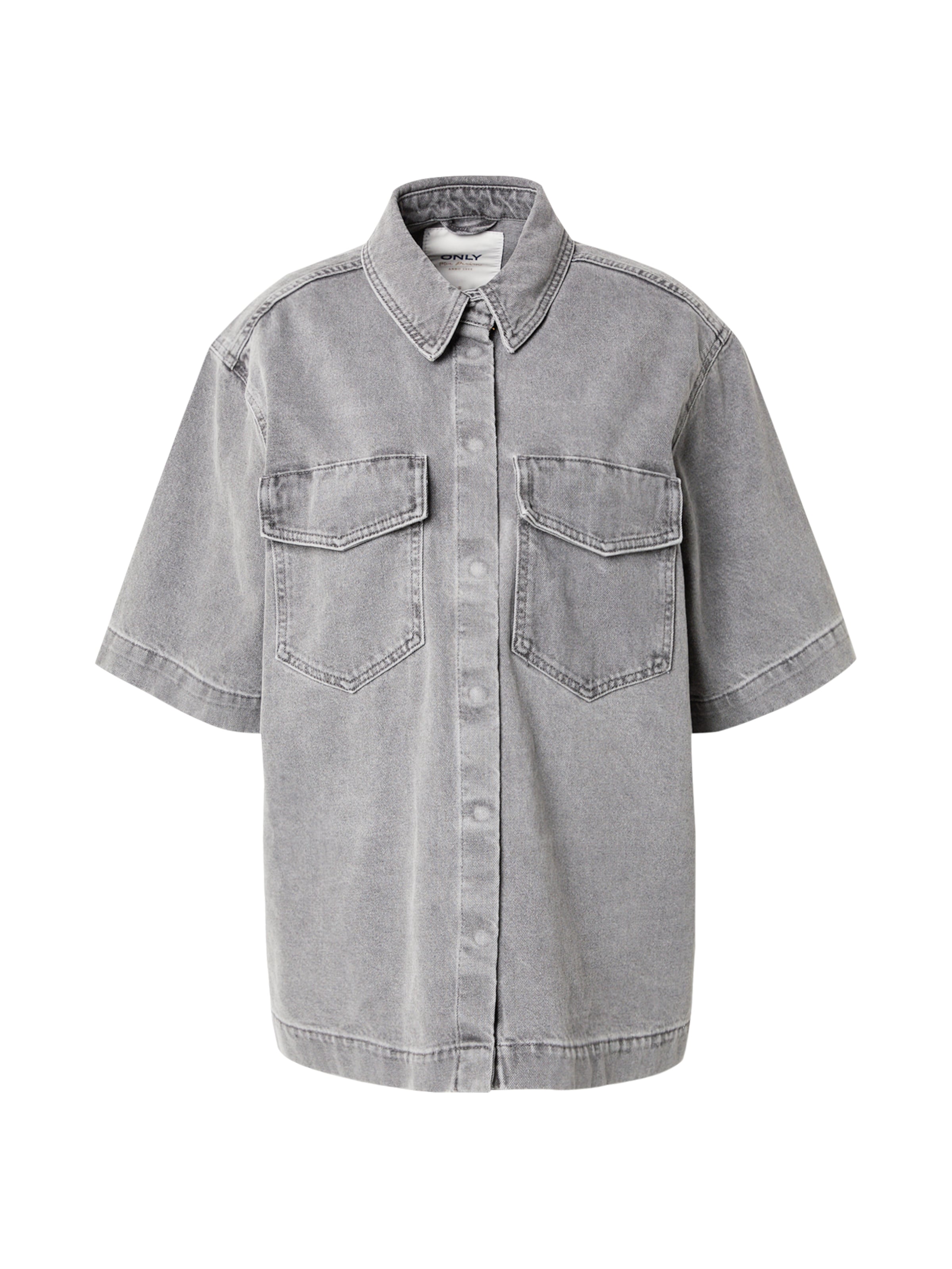 ONLY - Blusa en gris: frente