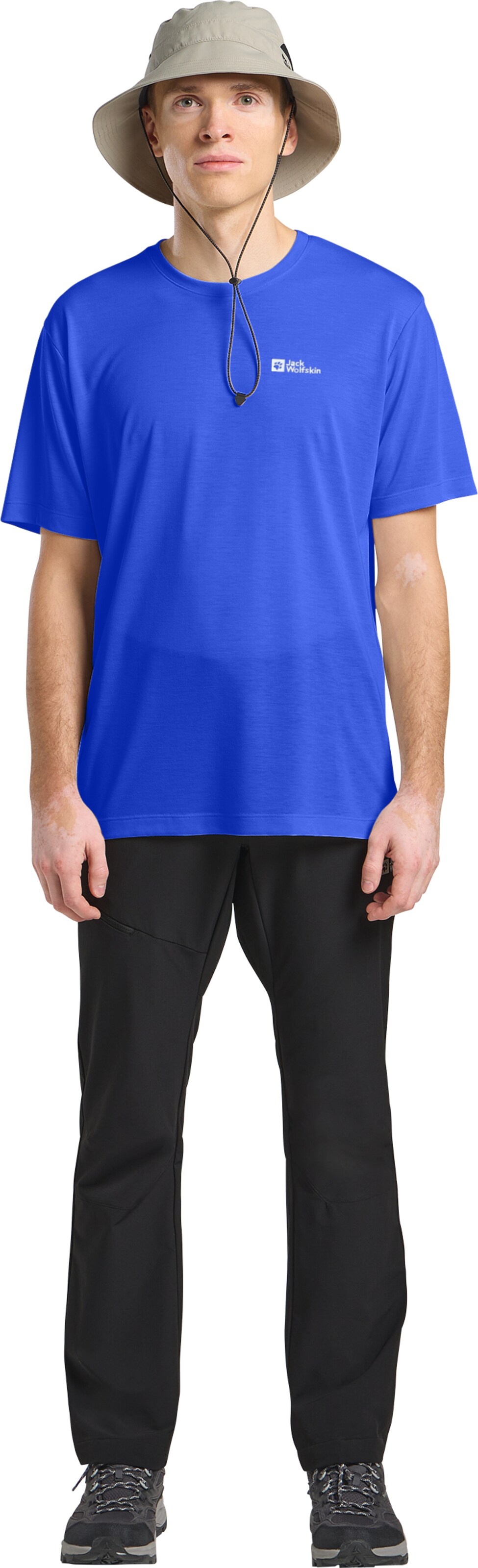 JACK WOLFSKIN Performance Shirt in Blue