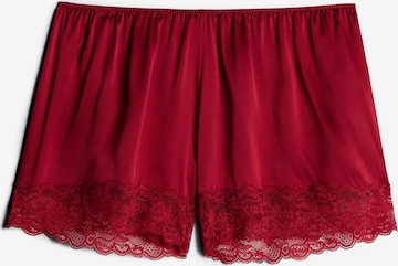 INTIMISSIMI Pajama Pants in Red: front