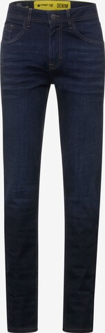 Street One MEN Slim fit Jeans in Blue: front