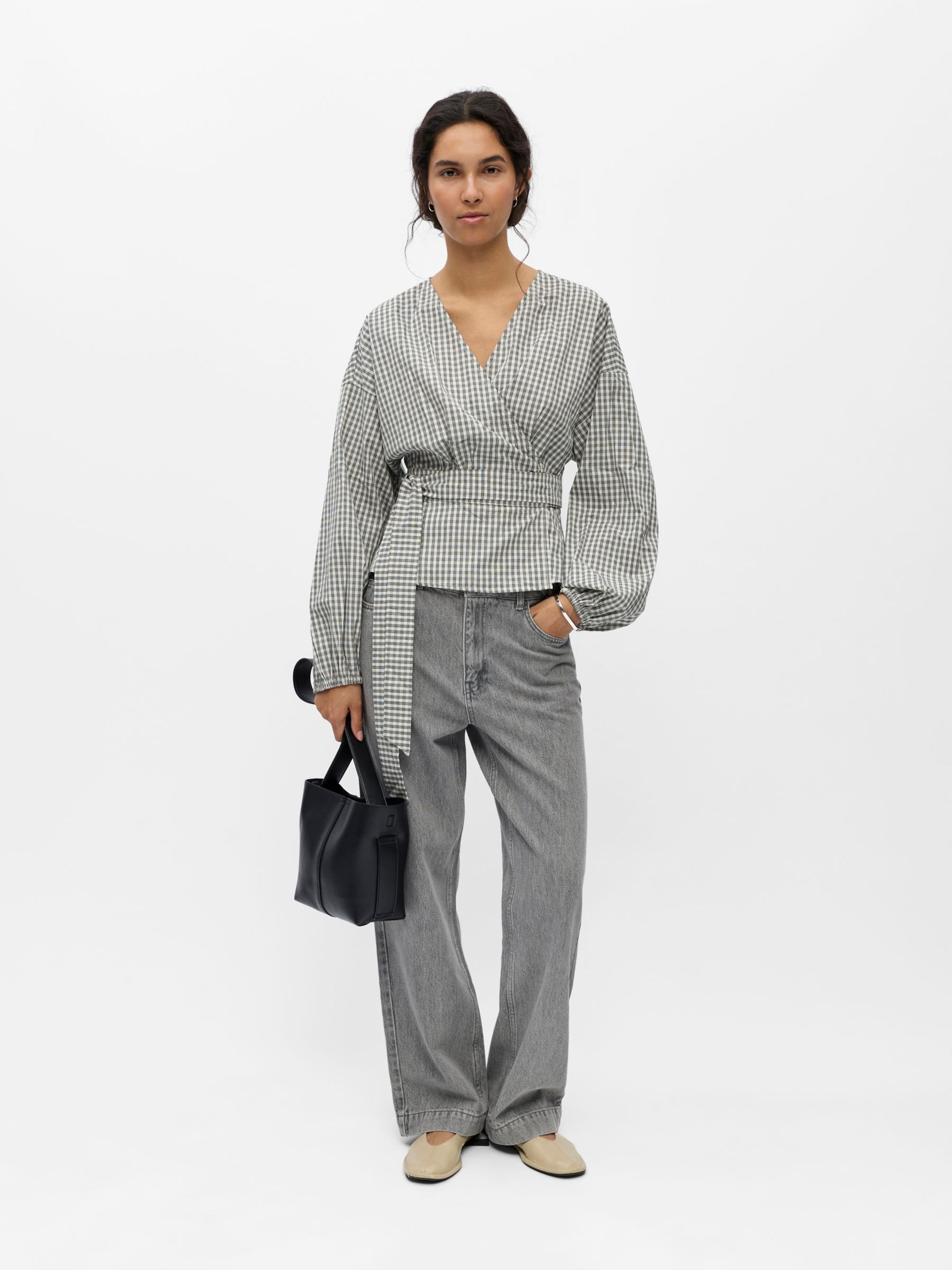 OBJECT Bluse in Schwarz