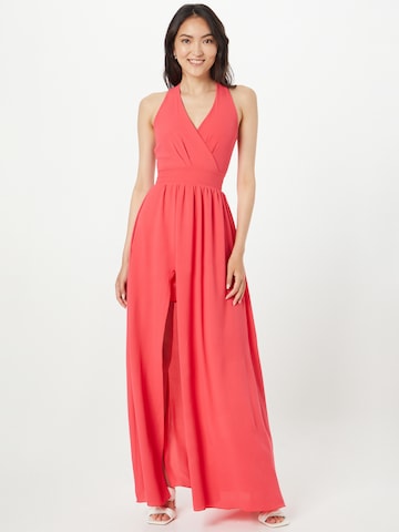WAL G. Evening Dress in Orange: front