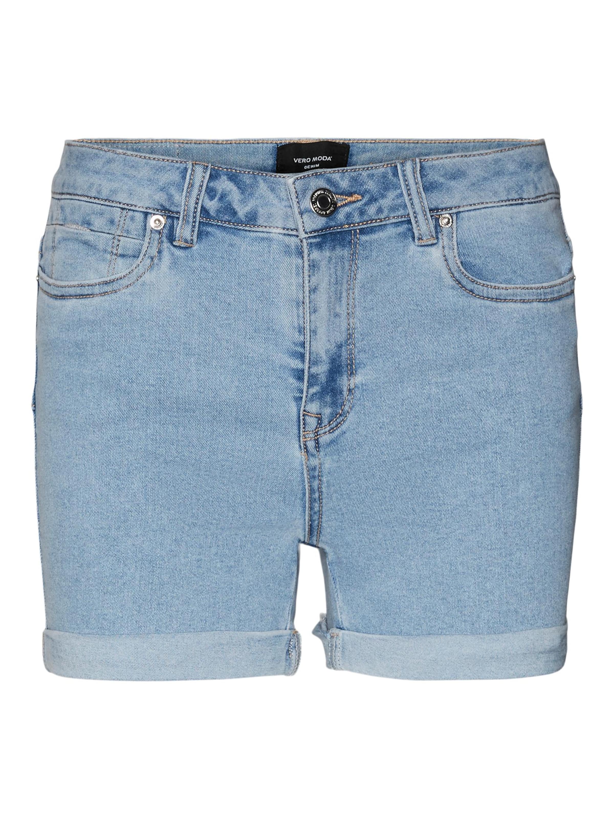 VERO MODA Úzky strih Džínsy 'VMLuna' - Modrá: predná strana